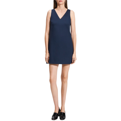 Theory v neck shift dress