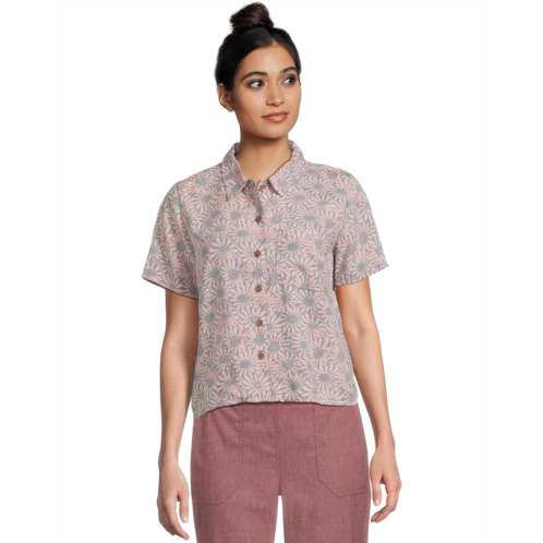 Womens Royal Robbins Camino Pucker Short Sleeve