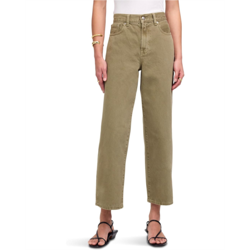 Madewell Perefect Vintage Wide Crop in Faded Fatigue