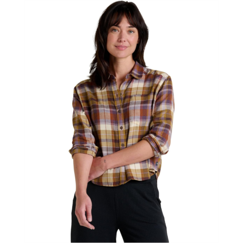 Toad&Co Re-Form Flannel Boxy Long Sleeve Shirt