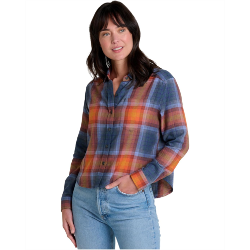 Toad&Co Re-Form Flannel Boxy Long Sleeve Shirt