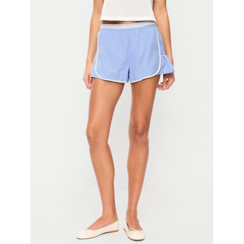 OldNavy Mid-Rise StretchTech Run Shorts -- 3-inch inseam