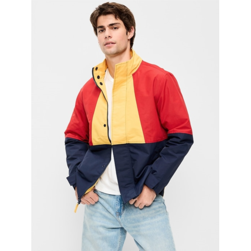 OldNavy Water-Resistant Relaxed Color-Block Jacket