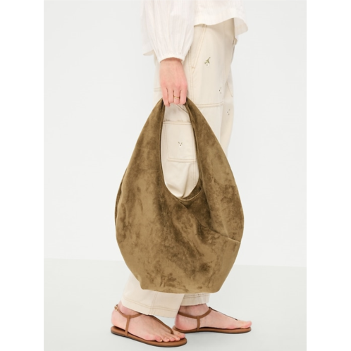 OldNavy Oversized Suede Hobo Bag