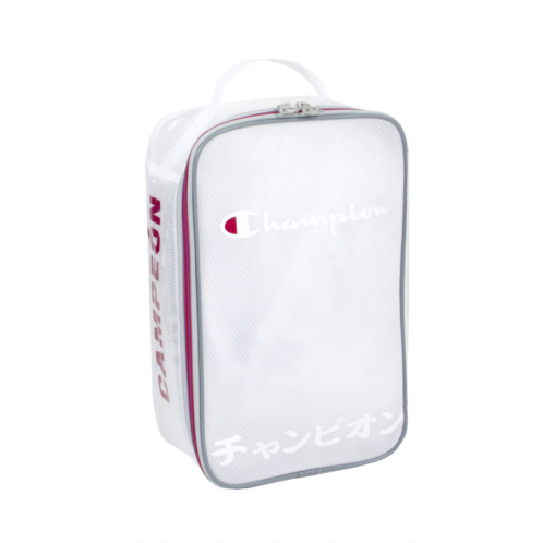 Champion mens translucent shoe bag in white