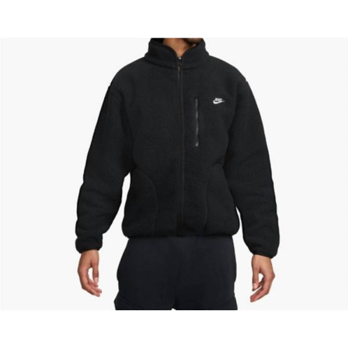NIKE sportswear fleece jacket in black