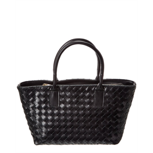 Isabella Rosetti anya hand-woven leather satchel