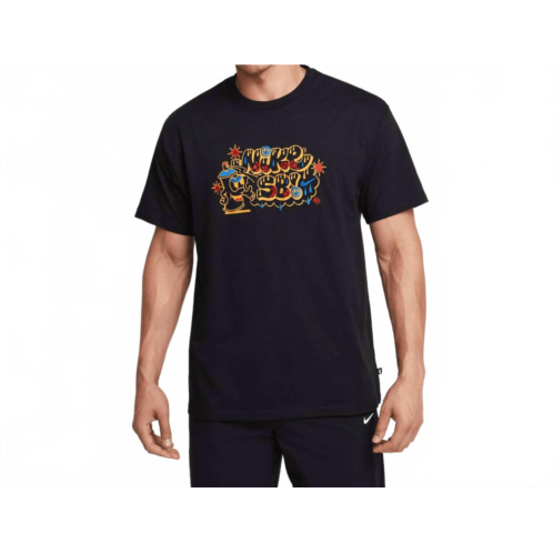 NIKE sb max90 spray can shirt in black