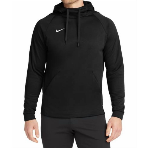 NIKE therma pullover hoodie in black