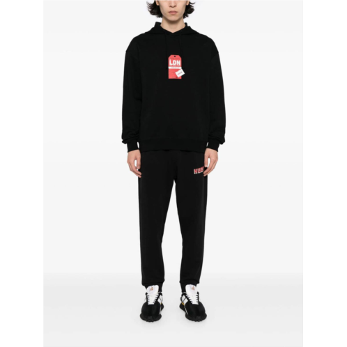 Hugo Boss dagunoso hoodie sweatshirt in black