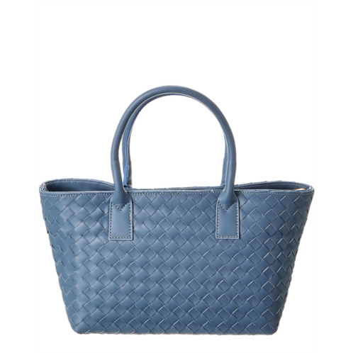 Isabella Rosetti anya hand-woven leather satchel