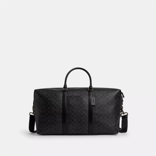 Coach Outlet trekker bag 52 in signature canvas