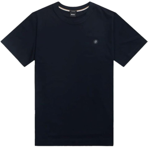 Hugo Boss mens taut 01 short sleeve crew neck t-shirt black