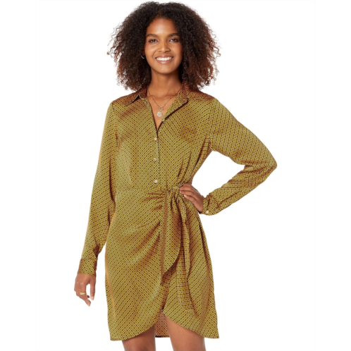 Michael Michael Kors Button-Down Tie Dress