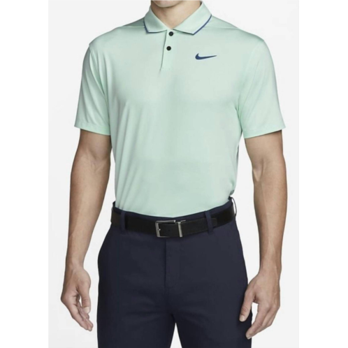 NIKE mens golf polo shirt in mint foam