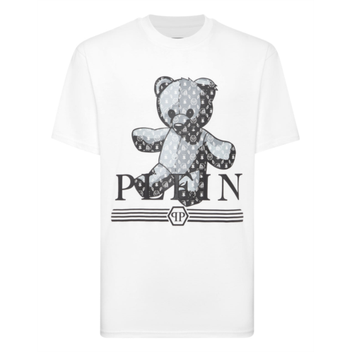 PHILIPP PLEIN round neck t-shirt teddy monogram