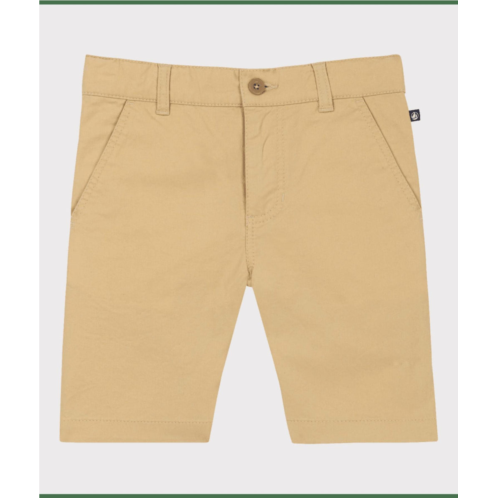 Petit Bateau boy bermuda shorts in beige