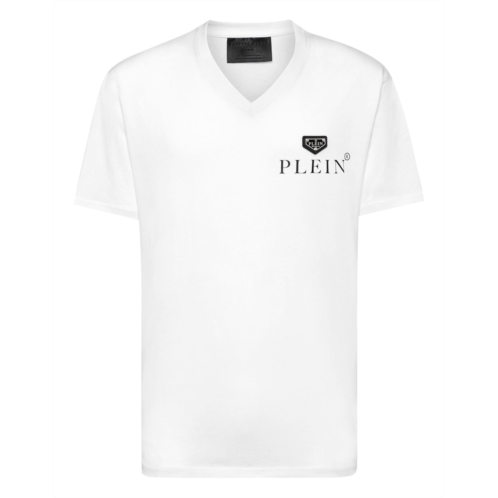 PHILIPP PLEIN v-neck t-shirt plaque