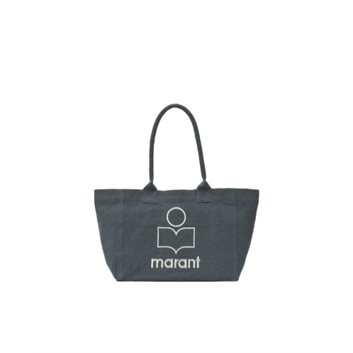 ISABEL MARANT yenky zipped faded black bag