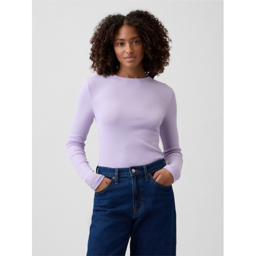 Gap Essential Ribbed Crewneck T-Shirt