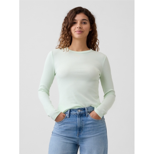 Gap Essential Ribbed Crewneck T-Shirt