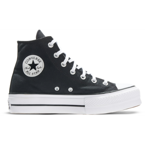 Converse Womens Chuck Taylor All Star Lift Platform High Top Shoes Black / White01