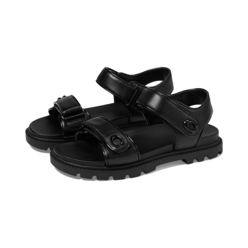 COACH Brynn Leather Sandal