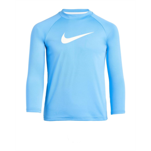 Nike Kids Long Sleeve Hydroguard Top & 5 Multi Sneaker Volley Short Set (Little Kid)