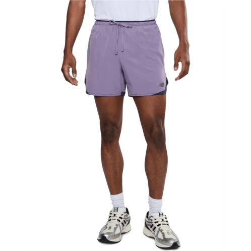 Mens New Balance Run Essentials Shorts 5