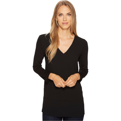 Michael Michael Kors V-Neck Mixed Media