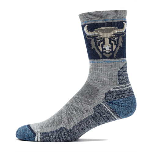 Mens Smartwool Hike Light Cushion Bison Crew Socks