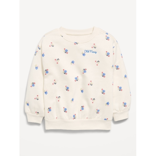 OldNavy Long-Sleeve Logo-Graphic Sweatshirt for Toddler Girls
