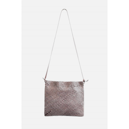 Dragon Diffusion womens sacoche crossbody bag in covert foil