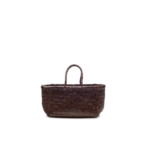 DRAGON DIFFUSION borsa a mano triple jump small dark brown