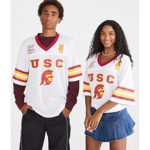 Aeropostale usc trojans mesh top