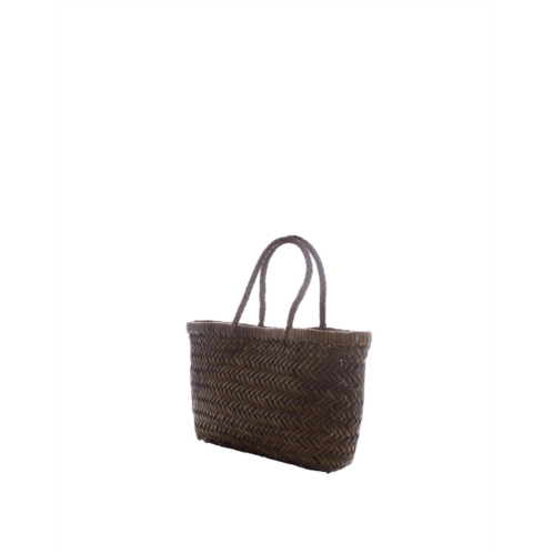 DRAGON DIFFUSION kaki mini flat gora handbag