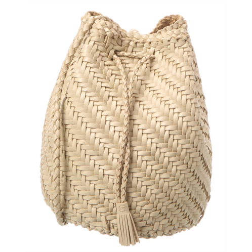 Dragon Diffusion pompom double jump leather crossbody