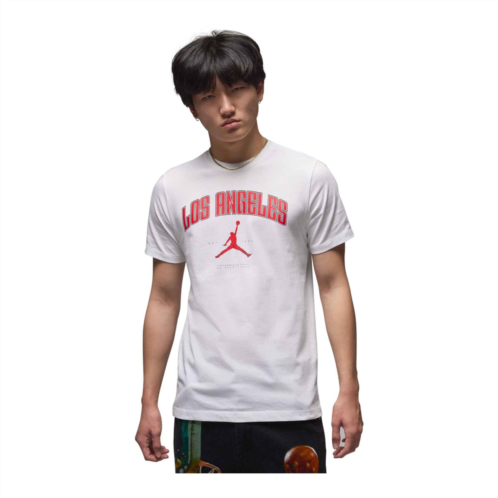 JORDAN mens los angeles t shirt_white