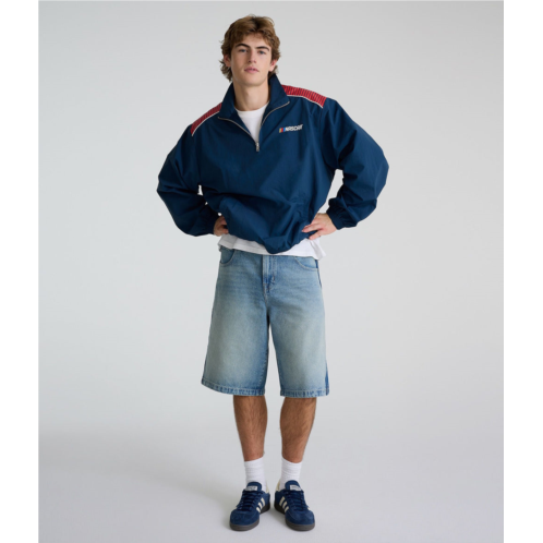 Aeropostale nascar red bull trackhouse quarter-zip track jacket