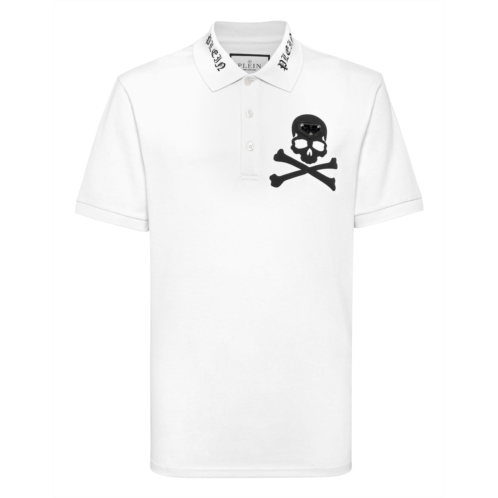 PHILIPP PLEIN polo t-shirt skull & bones