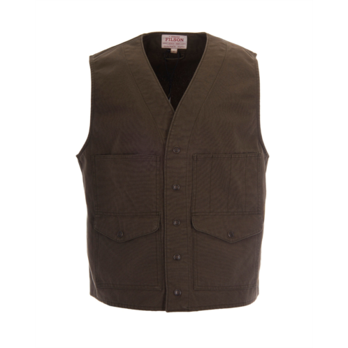 FILSON otter green dry tin vest