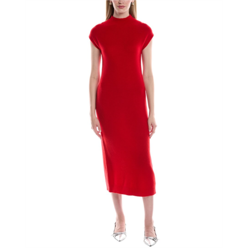 Philosophy funnel neck cashmere midi sweaterdress