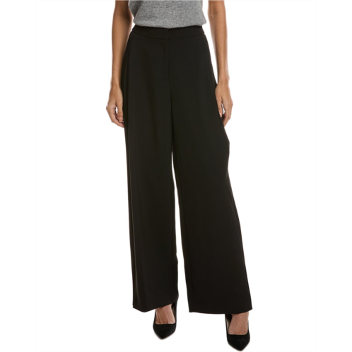 Kenneth Cole luxe twill side pleat wide leg pant
