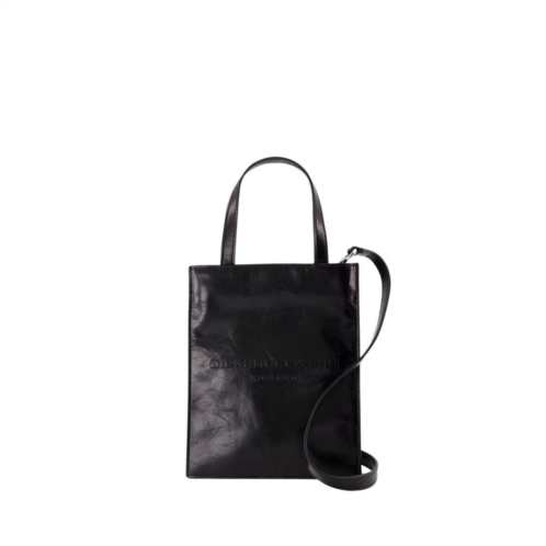 Alexander Wang pinch small shopping bag - leather - black