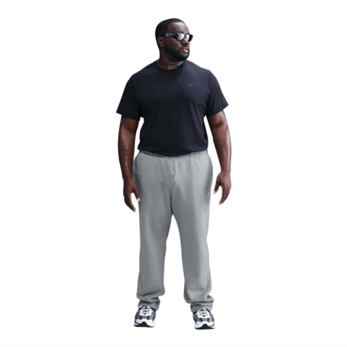 NIKE club mens open-hem fleece pants