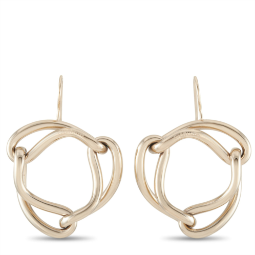 Calvin Klein unified champagne gold pvd-plated stainless steel earrings