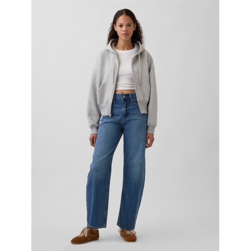 Gap High Rise Barrel Jeans