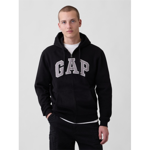 Gap Adult VintageSoft Arch Logo Zip Hoodie
