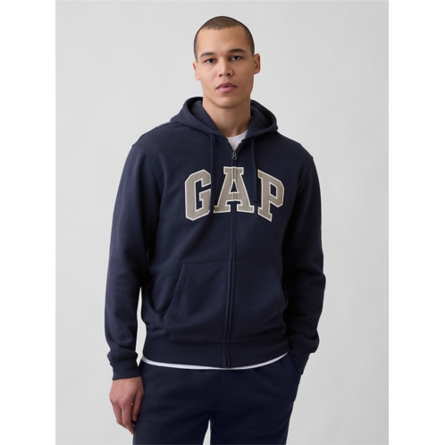 Gap Adult VintageSoft Arch Logo Zip Hoodie
