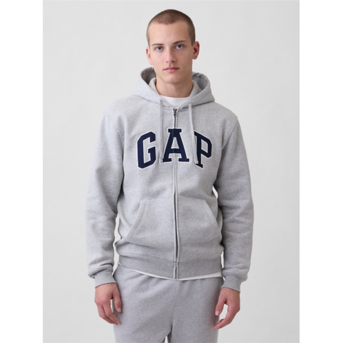 Gap Adult VintageSoft Arch Logo Zip Hoodie